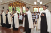 Infant Jesus Shrine witnesses  Rite of Solemn Profession of 5 Brothers